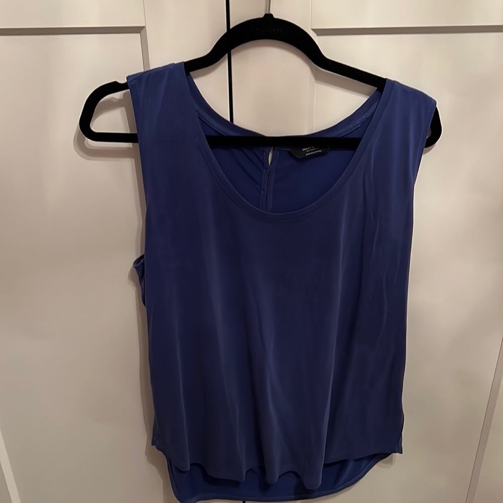 Lucky Brand blue tank in an XL.